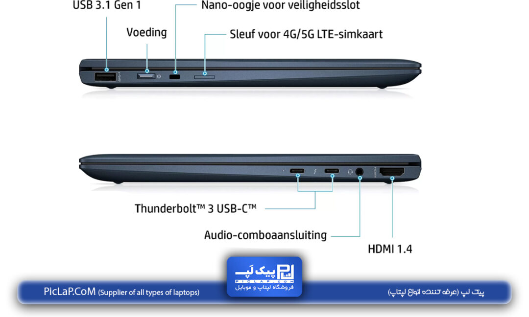 لپ تاپ HP DRAGONFLY 13 INCH X360