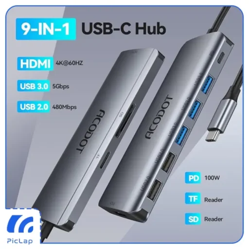ACODOT - 9 in 1 USB HUB img2