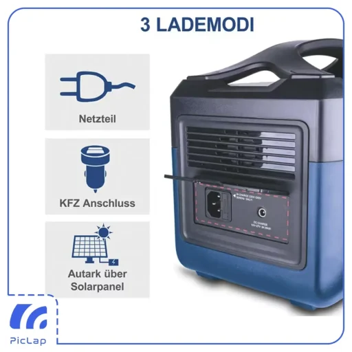 پاوراستیشن شپاخ ۱۲۰۰ وات ٬ شارژ با